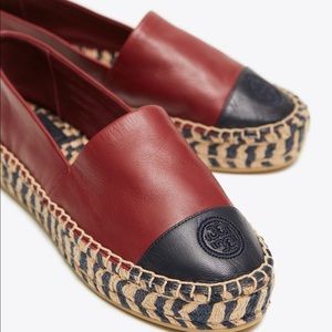 Tory Burch Color Block Platform Espadrille